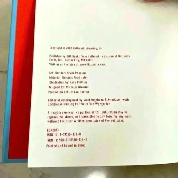 Gift Book/Hallmark - Picture 7 of 7